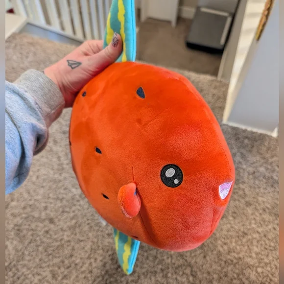 WaterMola Mola Mola Fish Plush By Kimchi Kawaii - Picture 2 of 3
